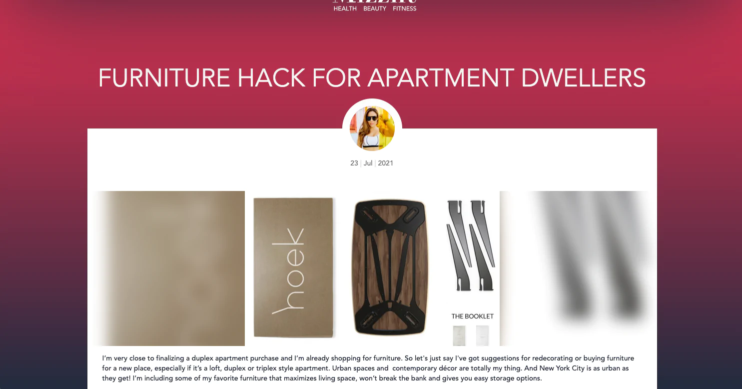 Wow! We've been featured in Mizzfit! Check Out the FULL ARTICLE HERE.