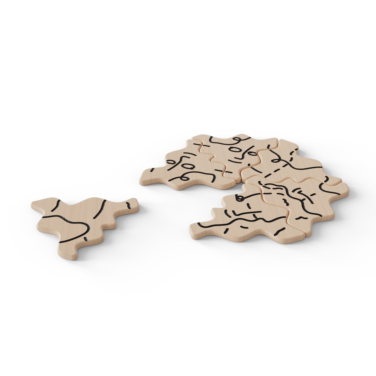 Coasters - Shantell Martin limited-edition