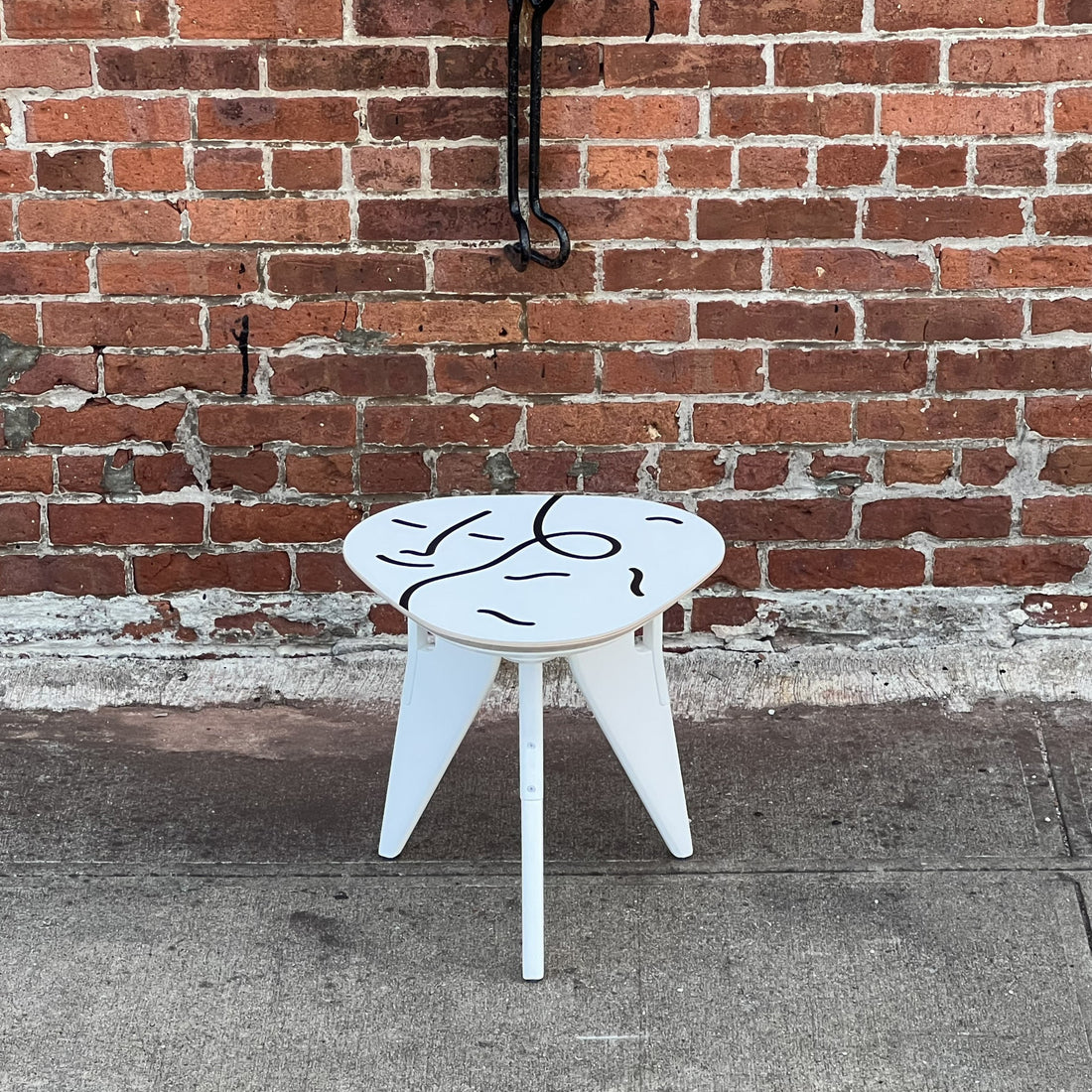 Side table / Stool - Shantell Martin limited-edition