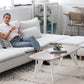 Space-Conscious Modular Coffee Table