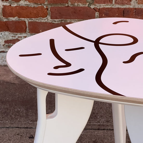 Side table / Stool - Shantell Martin limited-edition