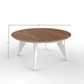 Space-Conscious Modular Round Coffee Table